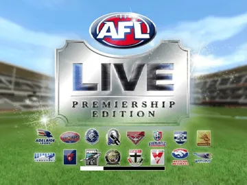 AFL Live Premiership Edition screen shot title